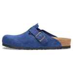 Birkenstock Boston Massaažiga Antibakteriaalsed Closed Toe Sandaalid Unisex Sinised Kitsad 1026182 38
