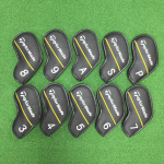 TaylorMade Golf Rauaklubi Kattekomplekt - Kaitseklubi Komplekti Katted must