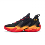 Under Armour Curry 13 k&otilde;rge s&auml;&auml;rega korvpallijalatsid Unisex Must Oranž 6015002-002 43