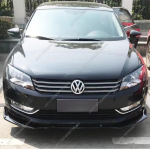 VW Passat B7 TDI TSI 2011 2012 2013 2014 2015 jaoks Eesmise kaitseraua huulespoileri splitter difuusori auto kerekomplekti tarvikud Tuning Glossy Black