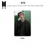 BTS SUGA SUGA | Agust D TOUR 'D-DAY' THE FINAL ARMY ZONE Ametlik fotokaart SUGA