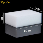 50 tk/partii Maagiline K&auml;sn-kustutuskumm 100x70x30mm Melamiink&auml;sn Maagiline Puhastaja Vannitoa K&ouml;&ouml;gi Puhastusk&auml;sn Kodune Puhastusvahend