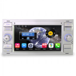 EL-i laos Erisin ES6666FS Android 14 autostereo DVD FORD Focus II Fiesta Kuga Galaxy jaoks GPS-navigaator CarPlay autoraadio DSP 4G LTE 7" 64 g 4 g