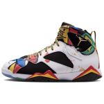 Air Jordan 7 Retro Miro 2026 Meeste Tennised Mitmev&auml;rviline Valge Metallik-Kuldne-Sport-Punane-Varsity-Sinine IQ6573-100 43