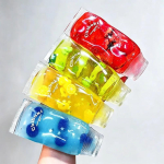Surutav m&auml;nguasi Hambapastatuub Mittep&otilde;rkav Moosit&auml;idisega Vaseliini tunne ASMR Fidget Naljakas Antistress Simulatsioon Lapsed T&auml;iskasvanud Peokink red