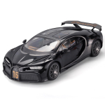 1:18 Bugatti Chironi Sulamist Valatud Auto Mudel Kingitused Poisis&otilde;brale Heli & Valgusega M&auml;nguasjad Lastele Kingitused Super Sportauto Miniatuurid must