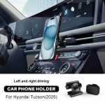 Hyundai Tucson 2025 NX4 Autole Mobiiltelefoni Hoidik Magnetiline Padja Telefoni Hoidiku Klamber GPS-i Klamber Navigatsiooni Alus Tarvikud Magnetic style
