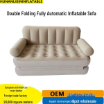 V&auml;litingimustes automaatne t&auml;ispuhutav diivanvoodi - Kokkupandav telkimise &otilde;hkpadi. Single Folding Sofa khaki