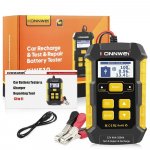 KONNWEI KW510 t&auml;isautomaatne 12V autoaku tester impulsside parandamiseks 5A akulaadijad m&auml;rgkuiv AGM geel-pliihappega auto remondit&ouml;&ouml;riist EU Plug