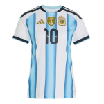 Adidas 2026 Maailmameistriv&otilde;istlused Argentina Rahvuskoondis Kodune F&auml;nnis&auml;rk Messi 10 Naiste s&auml;rk KH3943 2XL