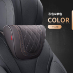 BMW M3 M5 X1 X3 X5 peatoe jaoks Luksuslik NAPPA nahast Autoistme tugipadi Peatugi Auto kaelapadjad Tarvikud C gray