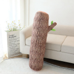 Loominguline Simulatsioonipuu K&auml;nd Puidust Padi Padi Pl&uuml;&uuml;sist M&auml;nguasi Magamiseks Pikk Padi T&uuml;drukule S&uuml;nnip&auml;evakingitus 45cm beige
