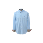 Burberry meeste puuvillane klassikaline pikkade varrukatega s&auml;rk sinine 39911601 XL white