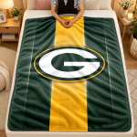 Flanellitekk Green Bay Packers Soe Pehme Visketekk Siseruumides Diivani Voodi Elutoa Kasutamiseks 130cmx150cm