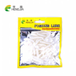 HENGJIA Soft Grubs s&ouml;&ouml;t T-sabaga vihmaussi t&otilde;ugude landid kalastustarbed 50tk 1bag sent as picture