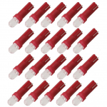 20 tk T5 12 V auto auto s&otilde;iduki salong, 1 LED-valgus kiiluga armatuurlaua lambipirn