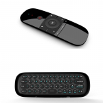 W1 Fly Air Mouse juhtmeta klaviatuuri hiir 2,4G taaslaetav mini kaugjuhtimispult Smart TV Box Mini jaoks