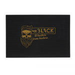 Juuksuri libisemisvastane silikoonmatt kuumakindel padi juustele must