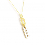 Altesse [H3233] - Collier Plaqu&eacute; Or 'C&acirc;lin' 2 tons kuld