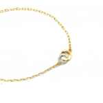 Les Tr&eacute;sors De Lily [K3392] - Bracelet Plaqu&eacute; or 'D&eacute;esse' 2 tons kuld