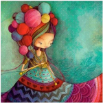 T&auml;ielik 5D teemantmaaling koomiksite t&uuml;drukute teemanttikandid ristpistes kodukaunistus k&auml;sitsi valmistatud kingitus 30x30cm