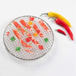 Roostevabast terasest k&ouml;&ouml;gis aurutav grillrest &otilde;huga praepanni jaoks 16.5cm