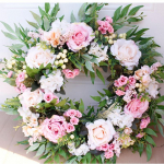 Kunstlik rooside ukselill DIY p&auml;rjaga laua aknalilled pulmapeoks kodu j&otilde;ulukaunistused