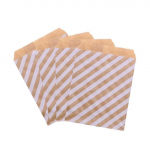 25tk 18x13cm j&otilde;upaberist k&uuml;psistest kommikotid kingituste pakkimiskott S&uuml;nnip&auml;evapeo kaunistuseks magustoidu kommide kott suupistete kott 25pcs