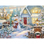 DIY Teemantmaal Lumi Talvine Maastiku Teemanttikandid T&auml;ielik &uuml;mmargune rhinestone mosaiikpilt 20X30CM