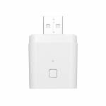 Tuya Micro 5V juhtmevaba USB nutikas adapter Paindlik ja kaasaskantav Muutke USB-seadmed Tuya APP h&auml;&auml;ljuhtimise kaudu nutikaks Alexa Google Home'iga &uuml;hilduvaks 1pcs valge