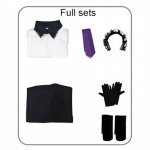 New Danganronpa V3 Tojo Kirumi Cosplay Costume Japanese Game Anime Uniform Suit Outfit Clothes and wigs Halloween Cosplay