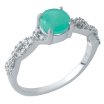 Naturaalse smaragdiga h&otilde;bes&otilde;rmus 0,783 ct (1929636) 17