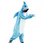 Talvine t&auml;iskasvanud loom Mike Duck Onesies hai kass rebane pidžaama ahv Multikas kost&uuml;&uuml;mid kost&uuml;&uuml;mid j&otilde;ulukapuutsiga M