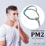 BMC P2 ninapadja mask Kerge kaaluga une CPAP mask norskamismasinatele S/M/L kolmes suuruses pehmed padjad All size