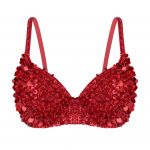 Naiste s&auml;delevad s&auml;delevad rinnahoidjad, rave-tantsu k&otilde;hutantsu &uuml;laosad, klubir&otilde;ivad 34/75 punane