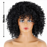 MISSQUEEN L&uuml;hike blond lokkis parukas Blond Afro lokkis parukas S&uuml;nteetiline parukas moe naistele kuumakindel kiust parukas(V&auml;rv:Blond) 14inches