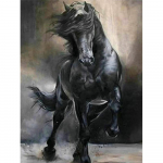 Teemantmaali uusi hobuste pilte kividest 5D DIY teemanttikandid loomade t&auml;ismosaiigiga k&auml;sit&ouml;&ouml;komplekt Full Round 20x30CM