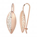 Kinel Simple Fashion Rose Gold v&auml;rvi rippuvad k&otilde;rvar&otilde;ngad naistele roosa kuldne v&auml;rv
