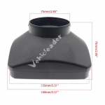 &Otilde;hu v&auml;ljalaskeava kate &otilde;hkdiisliga parkimisk&uuml;ttekehale Webasto k&uuml;ttekeha osad 2KW 5KW auto veoauto bussile haagissuvila paadi soojendamiseks 5KW Single Hole 75mm