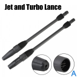 P&ouml;&ouml;rleva turbootsiku survepesuri autopesuri veejoa otsik Karcheri autopesuriistade jaoks toruotsik veepihustustoru otsik Adjusting rod+ Lotus pole