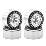Alumiiniumist valuvelje Beadlock velje rummu 4 tk 1,9 tolli asendus 1/10 TRX4 Axial SCX10 jaoks pronksi