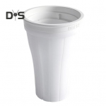 Kiirelt lahtiv&otilde;etav piimakokteil, ekstrudeeritav vastupidav smuuti n&auml;put&auml;is l&ouml;mane tass oranž