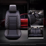 PU autoistme kattekomplekt ees ja taga hingav linane istmepadja auto kaitsekate universaalne 5 reisijale, auto