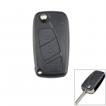 Black Blade SIP22 Flip Remote Car Key Case Shell Fob Fiat Ducato Idea Punto Panda Stilo Bravo 3 nupuga
