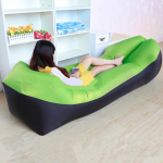 Trend Outdoor Products Kiire t&auml;ispuhutav &otilde;hkdiivanvoodi Kvaliteetne magamiskott T&auml;ispuhutav turvapadi Lazy kott Rannadiivan 240*70cm a roheline