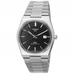 Tissot PRX T-Classic Powermatic 80 roostevabast terasest must numbrilaud T137.407.11.051.00 T1374071105100 100M meeste k&auml;ekell must