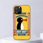 Pingu Penguin Cartoon telefoni&uuml;mbris Iphone 11 12 Mini 13 14 Pro Xs Max X 8 7 6s Plus 5 Se Xr Shell jaoks iPhone7plus
