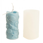 Merit&auml;he silinderk&uuml;&uuml;nlavormid 3D merekarbi k&uuml;&uuml;nlavaigust silikoonvormid isetegemise kipsist k&uuml;psetusvormi fondant kaunistuste jaoks