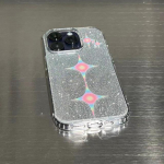 Ins Five Pointed Star Glitter Clear Bling pehmest silikoonist telefoni&uuml;mbris iPhone'ile 13 12 11 14 Pro X Xs Max Xr 7 8 Plus Se tagakaas for SE 2022 2020