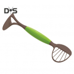 Keskkonnas&otilde;bralik avokaadomasher Multifunktsionaalne praktiline avokaado viilutaja l&otilde;ikur ja koorija roheline